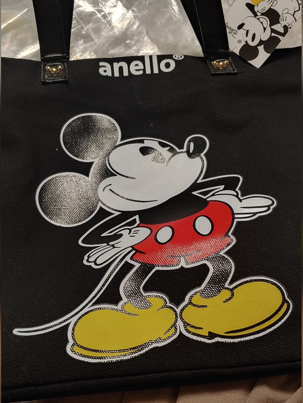 Black Purse/Tote Bag. Choose Red Or Black